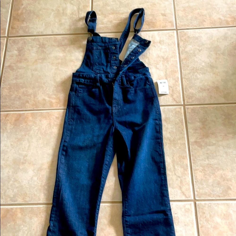 Denim overalls